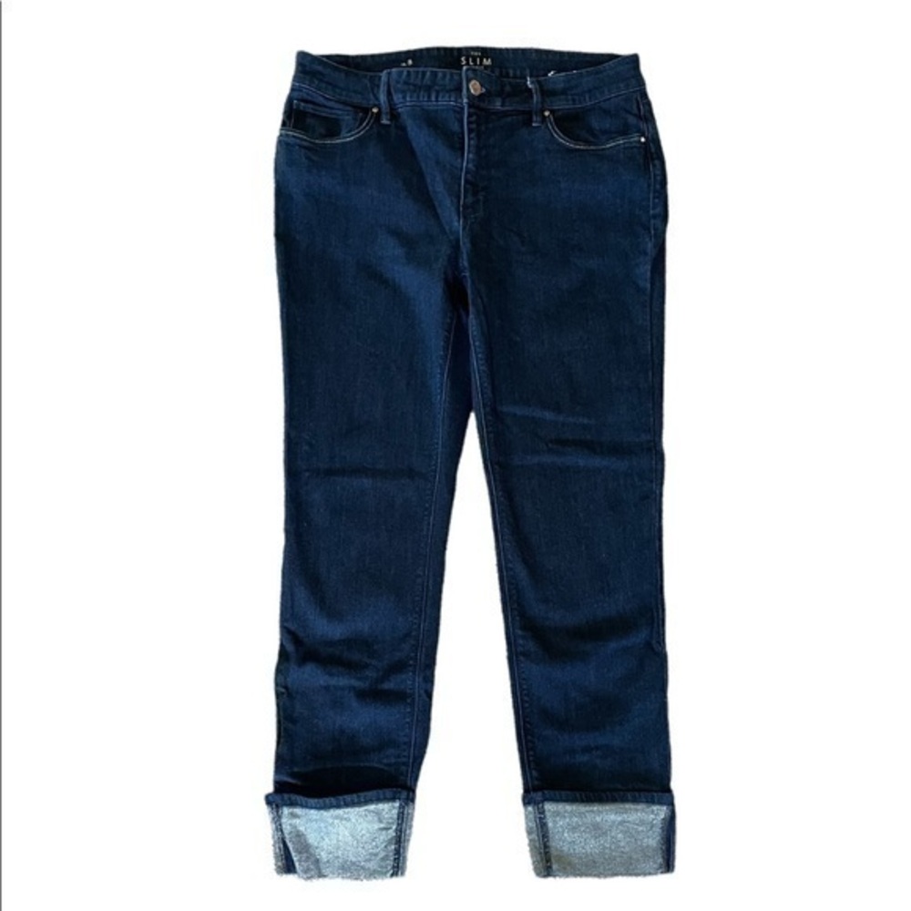 White House Black Market Slim Ankle Jeans - Size 8